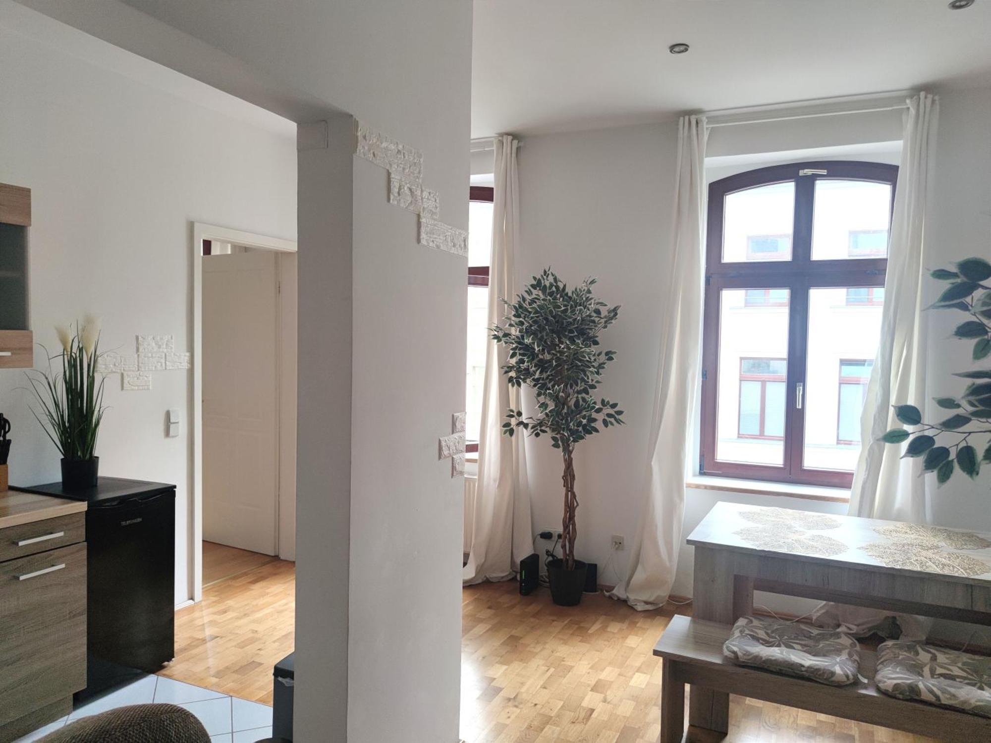 Modernes Apartment Im Herzen Leipzigs Eksteriør billede